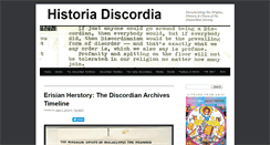 Desktop Screenshot of historiadiscordia.com